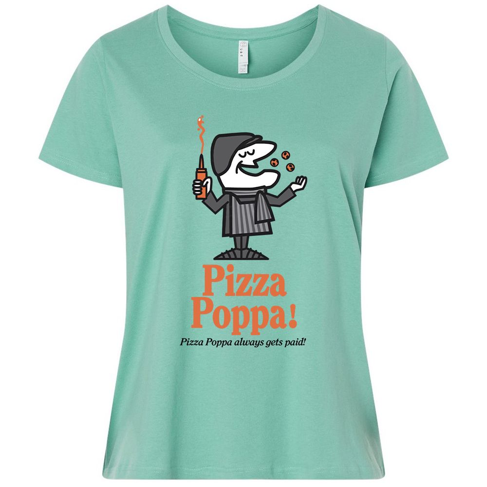 Ladies Curvy Jersey - YJBA3YNH - Saltwater - 7