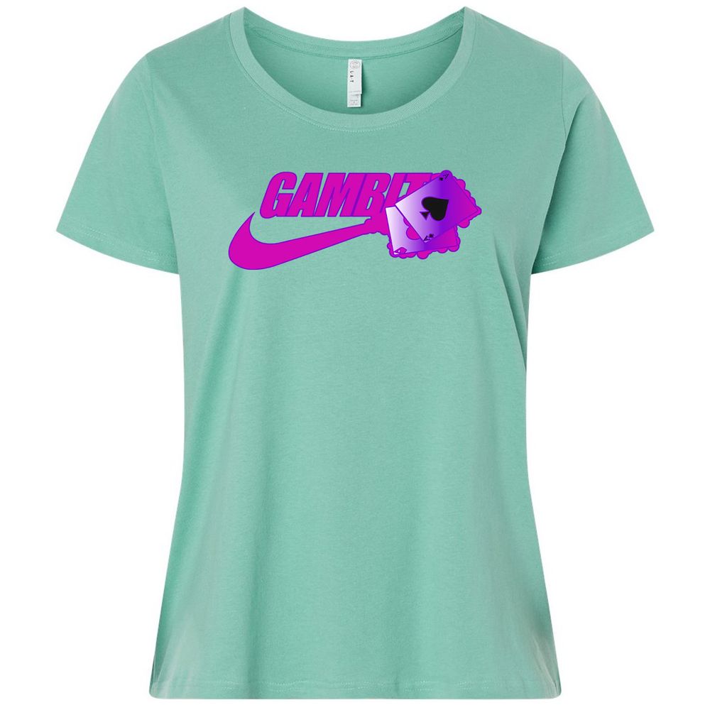 Ladies Curvy Jersey - J6DKD2A7 - Saltwater - 7