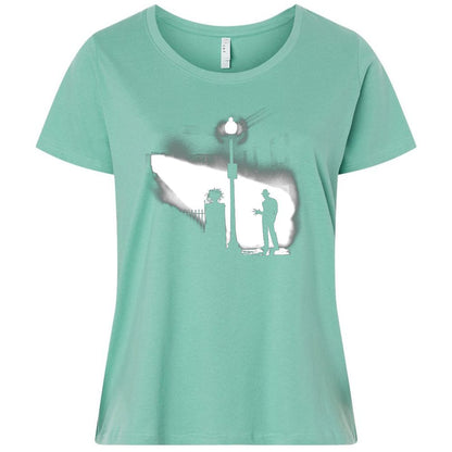 Ladies Curvy Jersey - 83GLW7GJ - Saltwater - 7