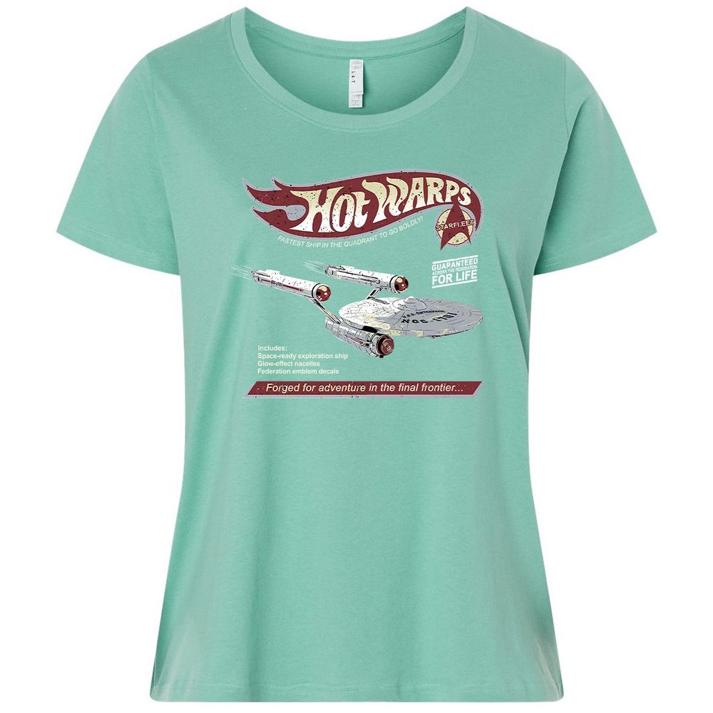 Ladies Curvy Jersey - 1Y7YNM92 - Saltwater - 7