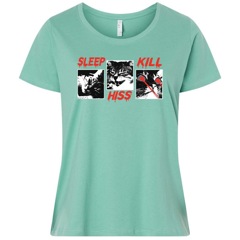 Ladies Curvy Jersey - ND9H7HSJ - Saltwater - 7