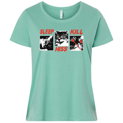 Ladies Curvy Jersey - ND9H7HSJ - Saltwater - 7