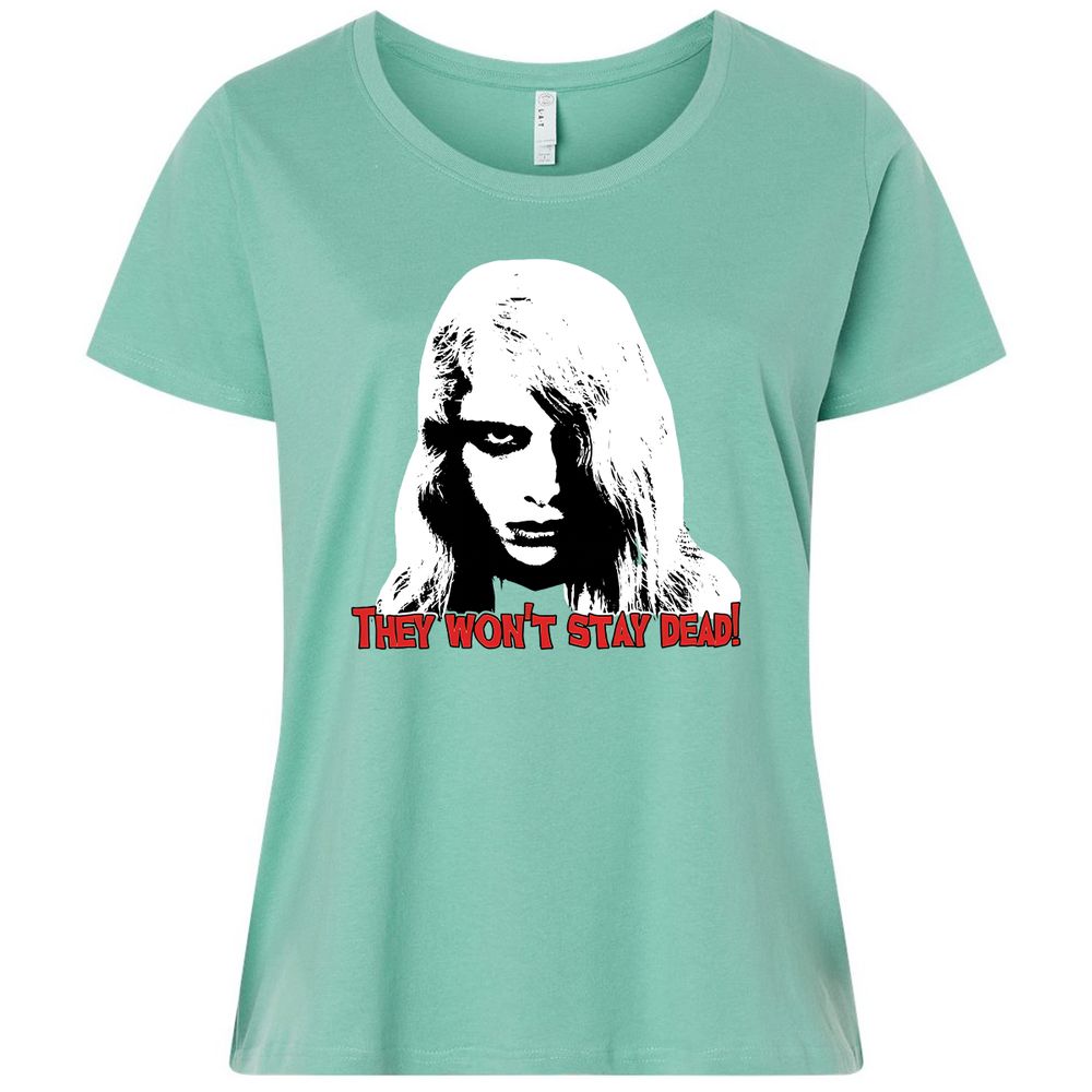 Ladies Curvy Jersey - JY9WHW1R - Saltwater - 7