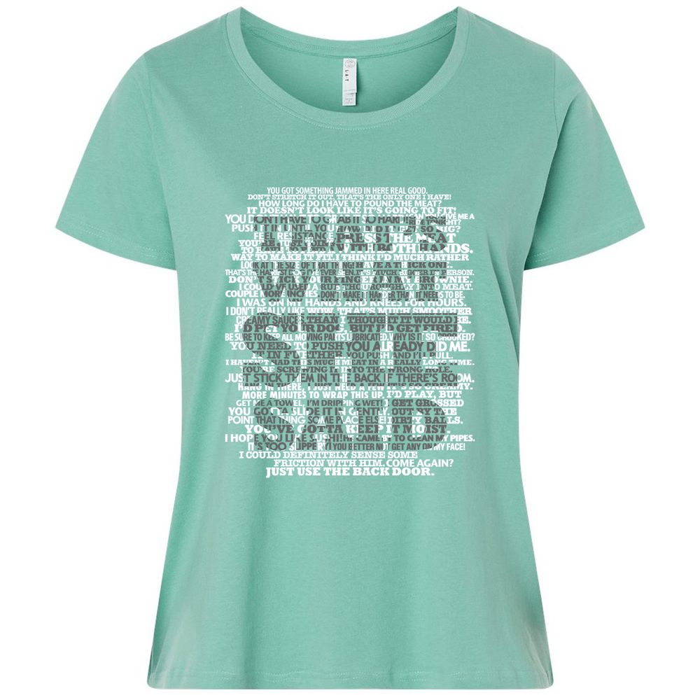 Ladies Curvy Jersey - B5V21XDV - Saltwater - 7