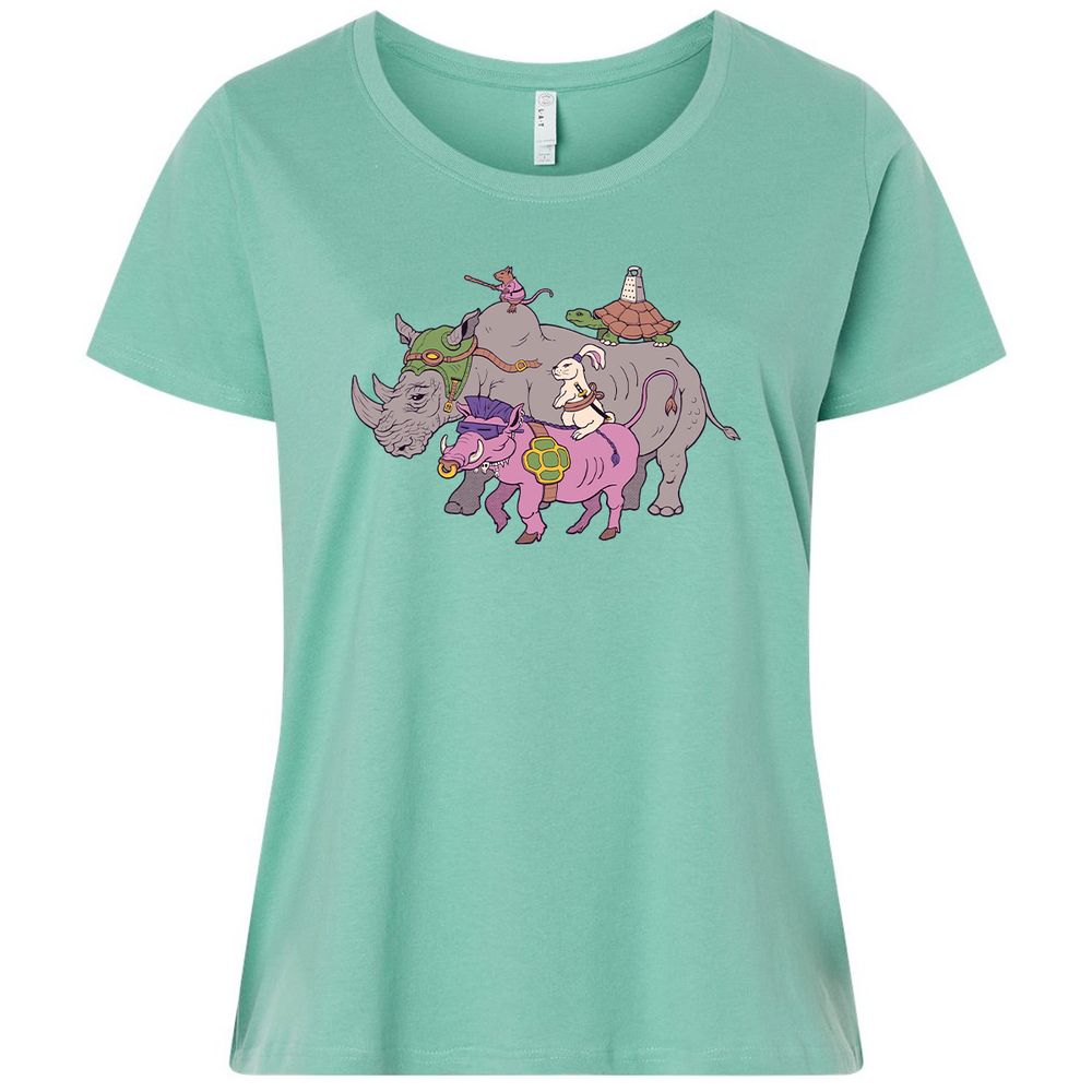 Ladies Curvy Jersey - N94AR623 - Saltwater - 7