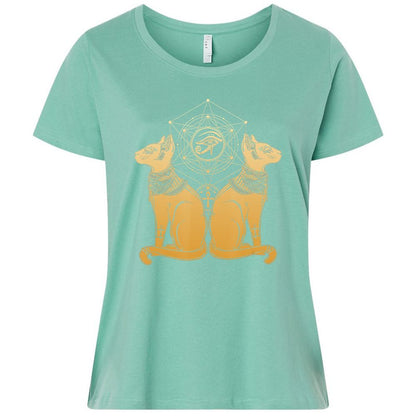 Ladies Curvy Jersey - 7WBQESP5 - Saltwater - 7