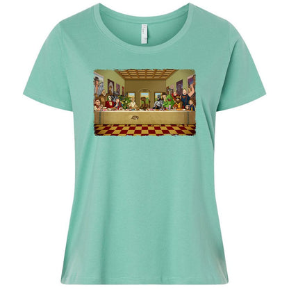 Ladies Curvy Jersey - W925JJ8M - Saltwater - 7