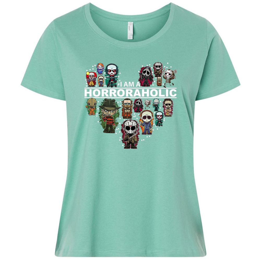 Ladies Curvy Jersey - TGH5ZYJQ - Saltwater - 7