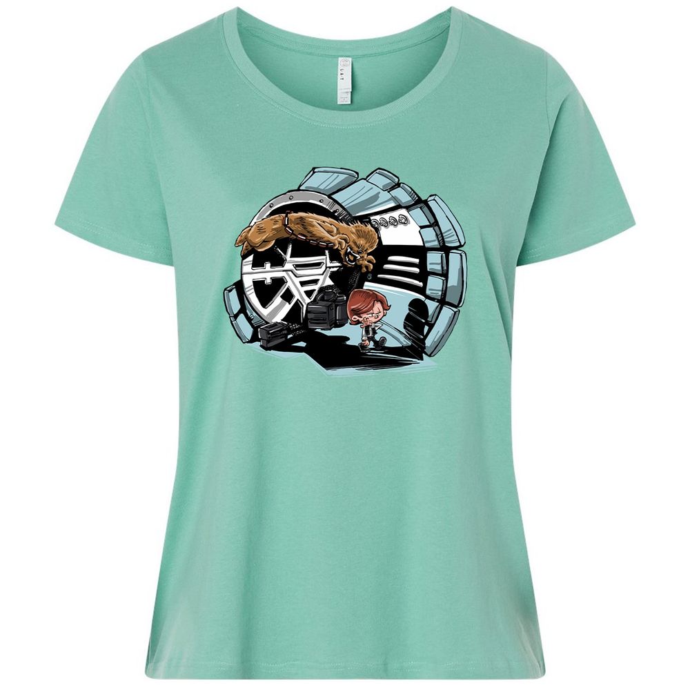 Ladies Curvy Jersey - HW5382BV - Saltwater - 7