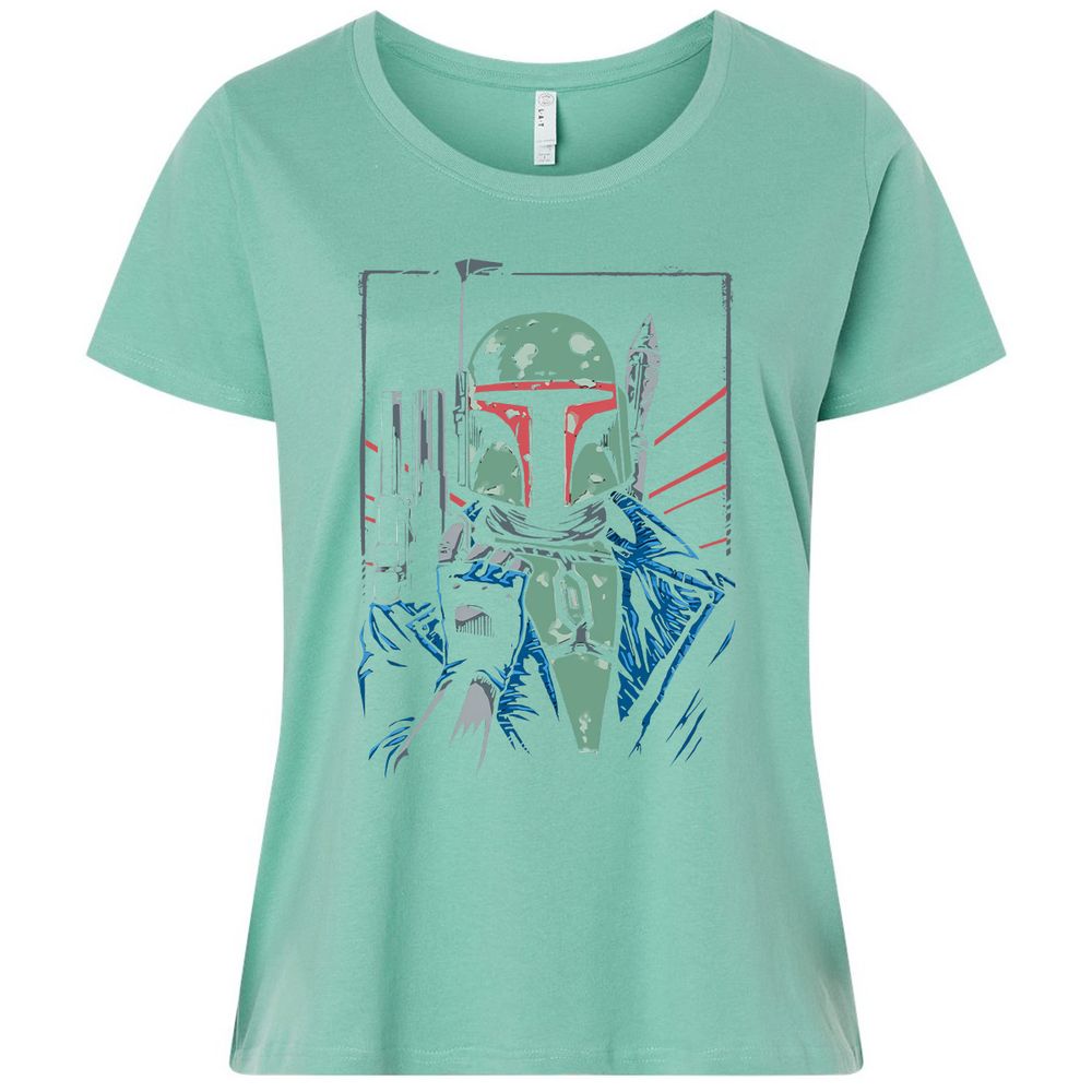 Ladies Curvy Jersey - G82DPTV8 - Saltwater - 7