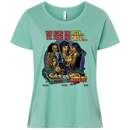 Ladies Curvy Jersey - ZN7KTQ32 - Saltwater - 7