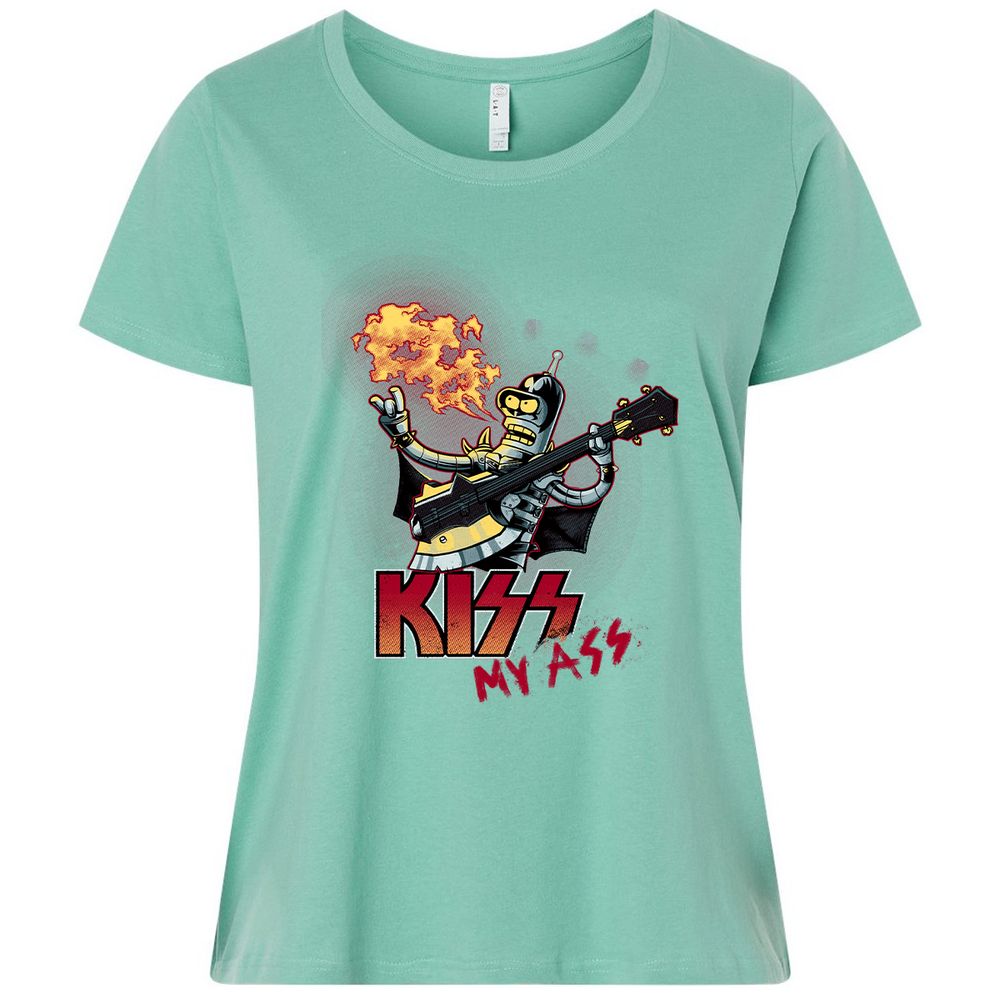 Ladies Curvy Jersey - LYT7GSEJ - Saltwater - 7