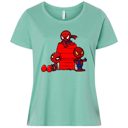 Ladies Curvy Jersey - UZCKVJYX - Saltwater - 7