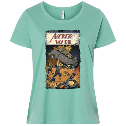 Ladies Curvy Jersey - 78BJQ1LM - Saltwater - 7