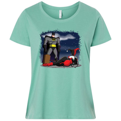 Ladies Curvy Jersey - 6KBAVM4C - Saltwater - 7