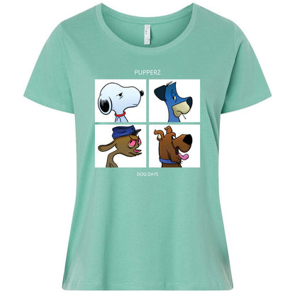 Ladies Curvy Jersey - D1J7EFLA - Saltwater - 7