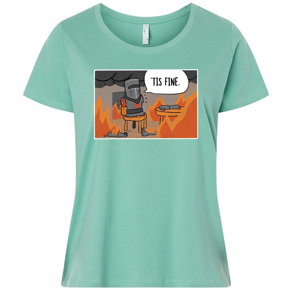 Ladies Curvy Jersey - MWL683L3 - Saltwater - 7