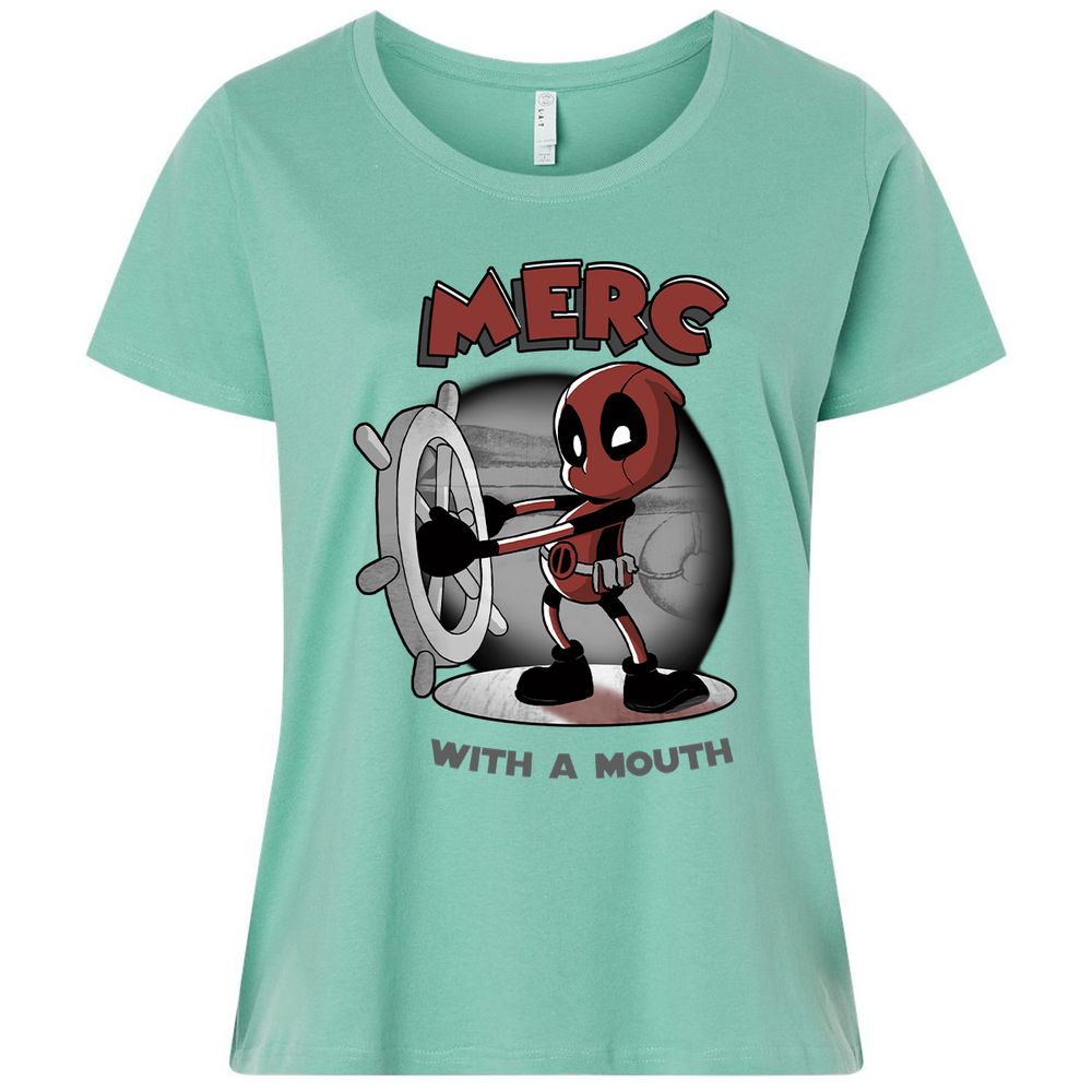 Ladies Curvy Jersey - YE6JK979 - Saltwater - 7