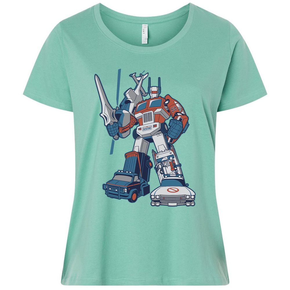 Ladies Curvy Jersey - 8LJCFTX9 - Saltwater - 7