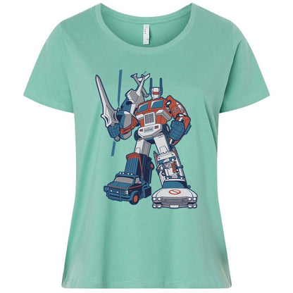 Ladies Curvy Jersey - 8LJCFTX9 - Saltwater - 7