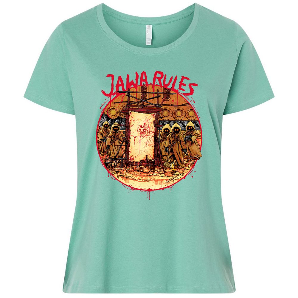 Ladies Curvy Jersey - 8Q1Q8QFH - Saltwater - 7