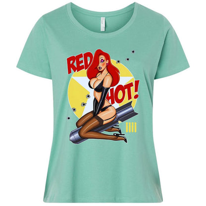 Ladies Curvy Jersey - Y9JDRRCA - Saltwater - 7