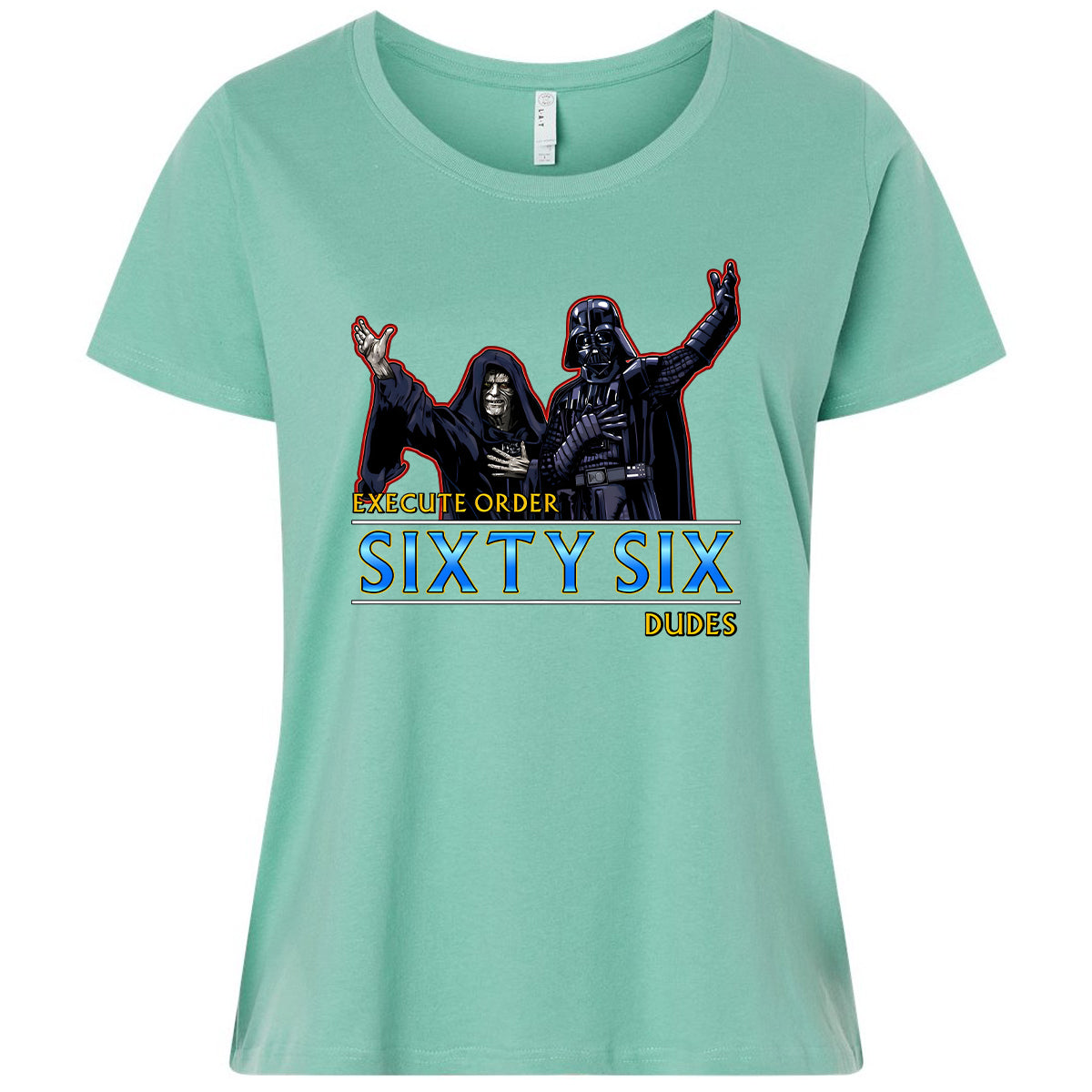 Ladies Curvy Jersey - 6B45FJCW - Saltwater - 7