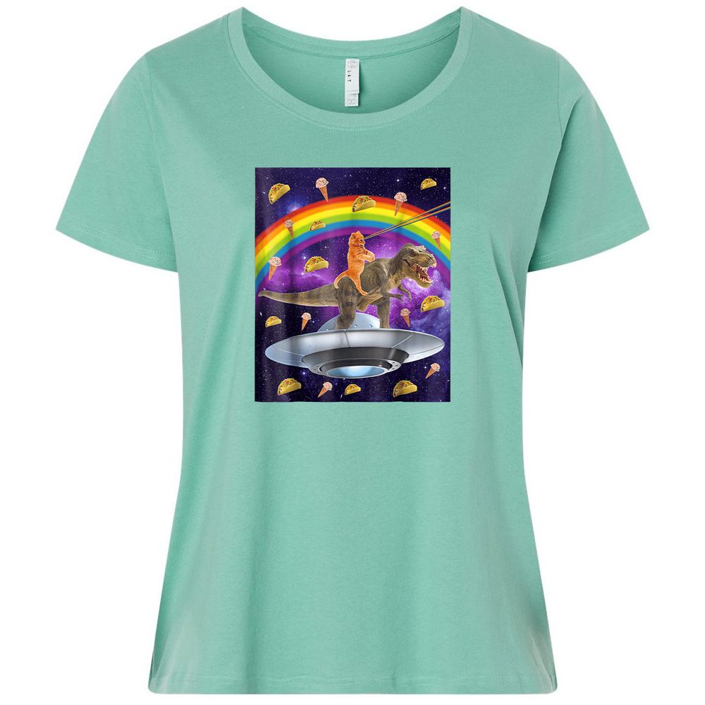 Ladies Curvy Jersey - 2XQ8QDRK - Saltwater - 7