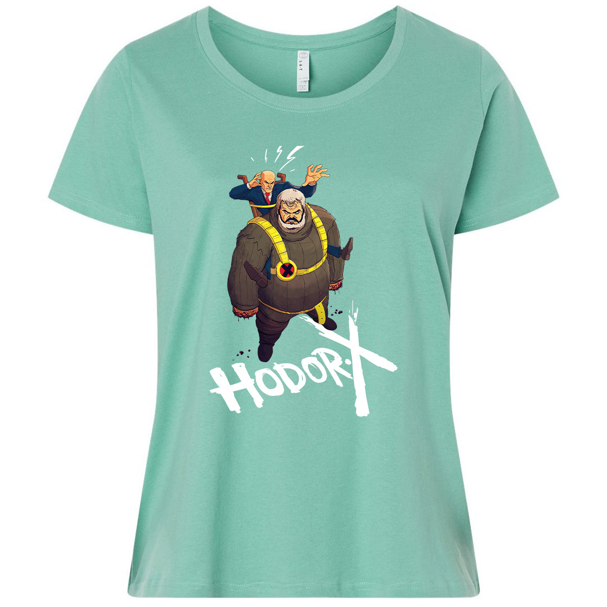 Ladies Curvy Jersey - 5B3J85FS - Saltwater - 7