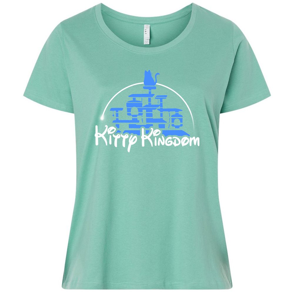 Ladies Curvy Jersey - 7U3C3PRK - Saltwater - 7