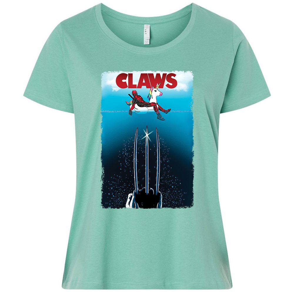 Ladies Curvy Jersey - DYVB3PNZ - Saltwater - 7