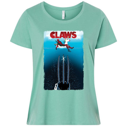 Ladies Curvy Jersey - DYVB3PNZ - Saltwater - 7