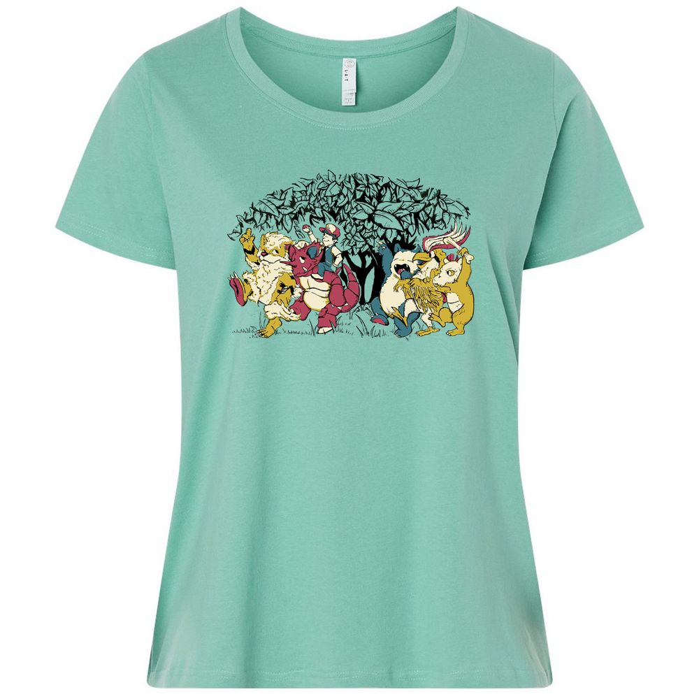 Ladies Curvy Jersey - 2GG3CN73 - Saltwater - 7