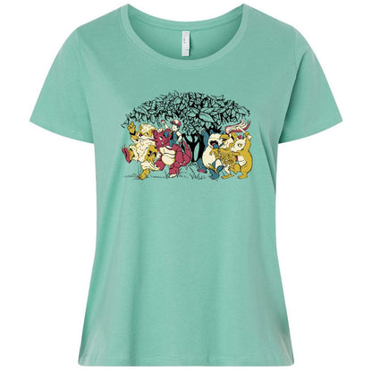 Ladies Curvy Jersey - 2GG3CN73 - Saltwater - 7