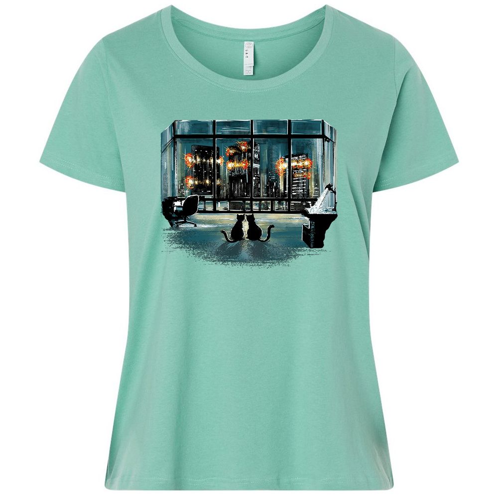 Ladies Curvy Jersey - 2VANSRHE - Saltwater - 7