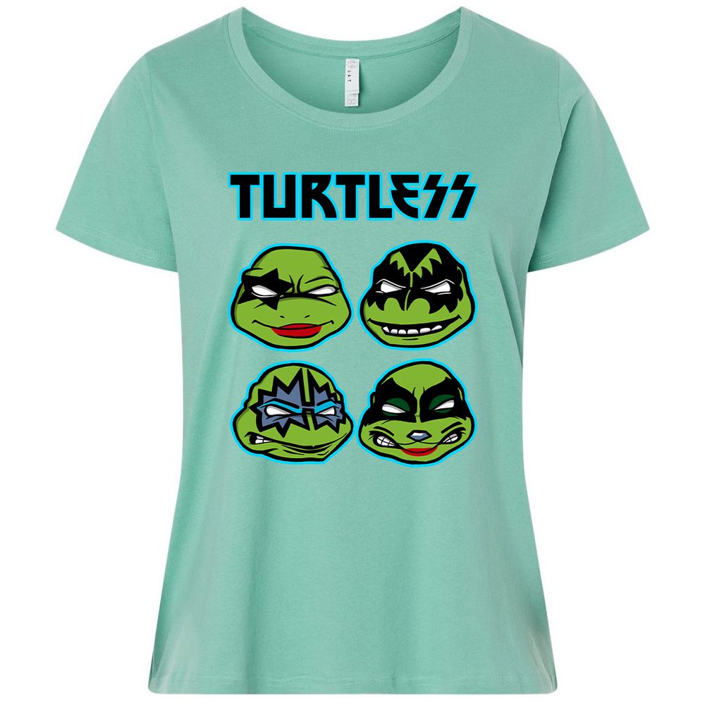 Ladies Curvy Jersey - 9DKPNMG4 - Saltwater - 7