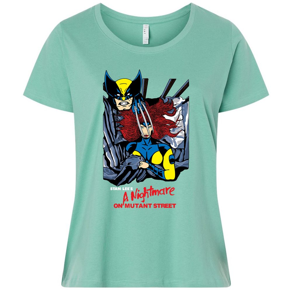 Ladies Curvy Jersey - 1U2YQTML - Saltwater - 7