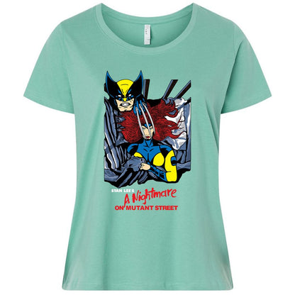 Ladies Curvy Jersey - 1U2YQTML - Saltwater - 7