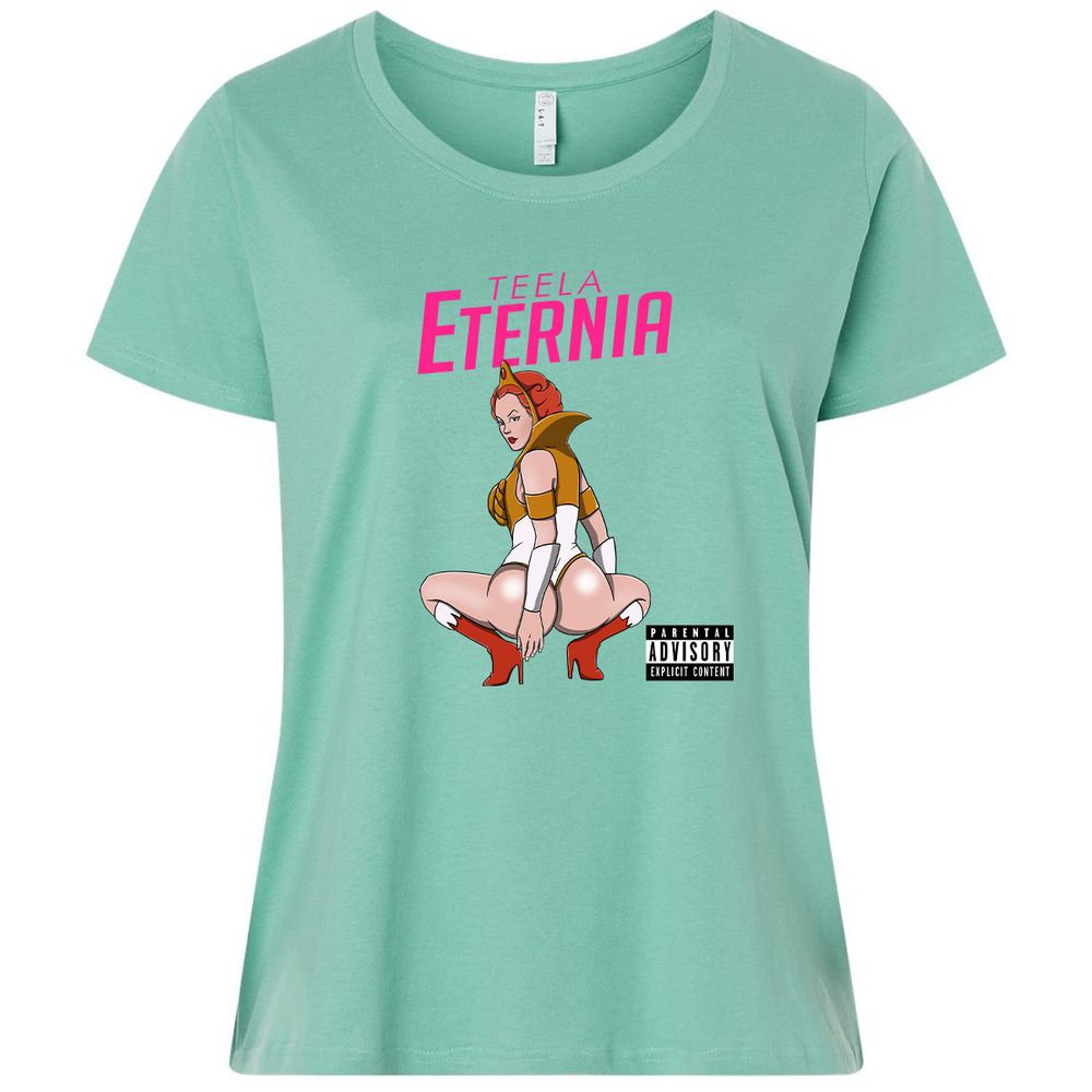 Ladies Curvy Jersey - EDDB79ZZ - Saltwater - 7