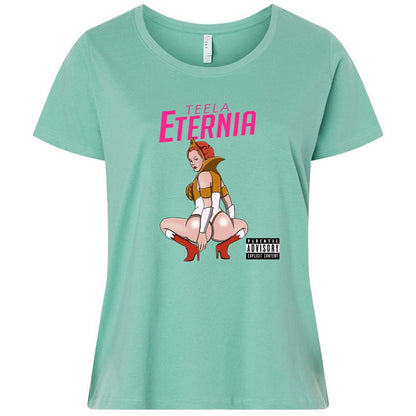 Ladies Curvy Jersey - EDDB79ZZ - Saltwater - 7