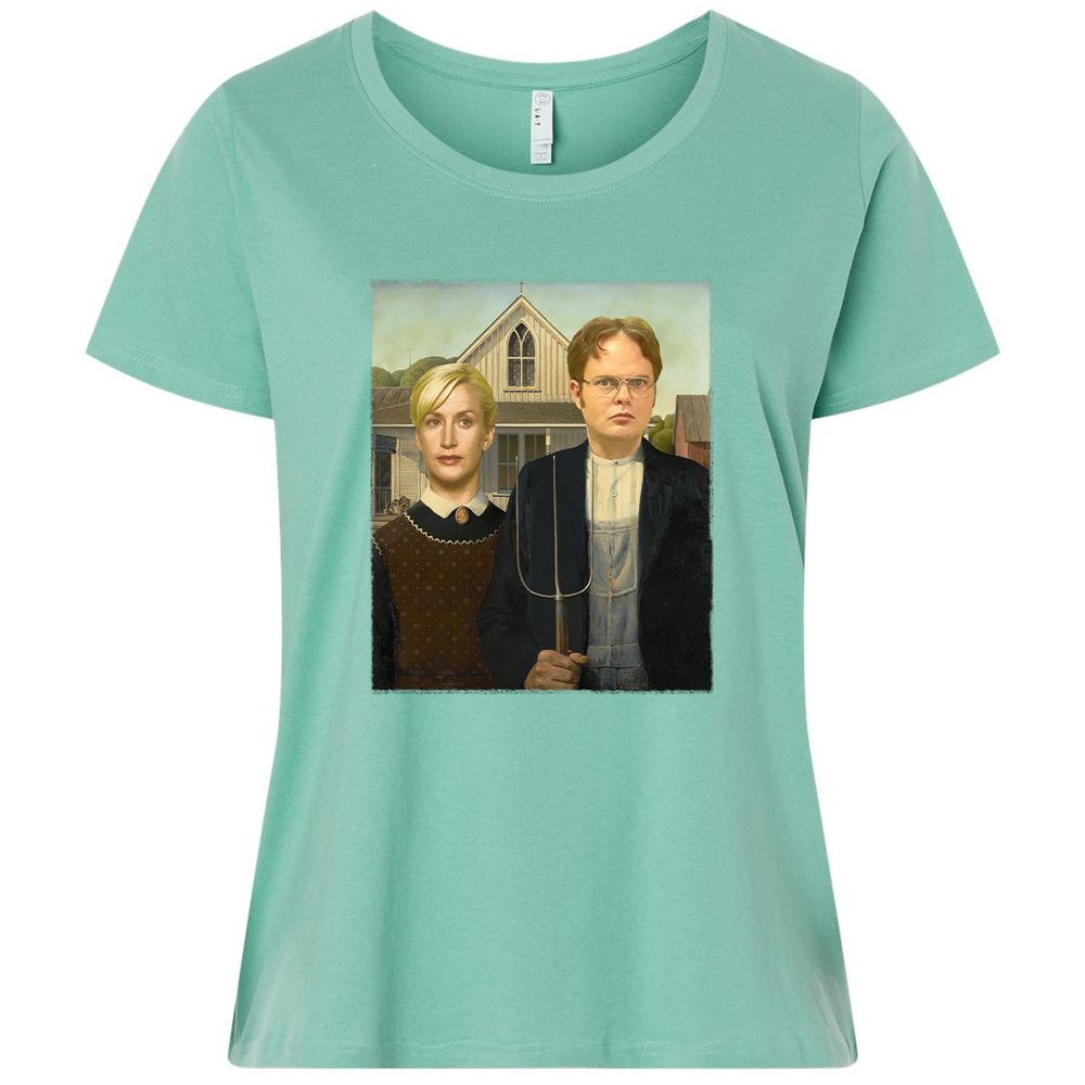 Ladies Curvy Jersey - 8ZXR7676 - Saltwater - 7