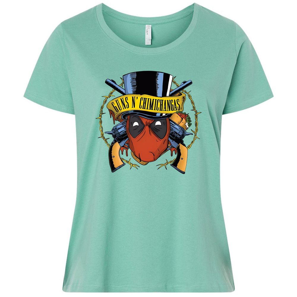 Ladies Curvy Jersey - YQV3Y9JP - Saltwater - 7