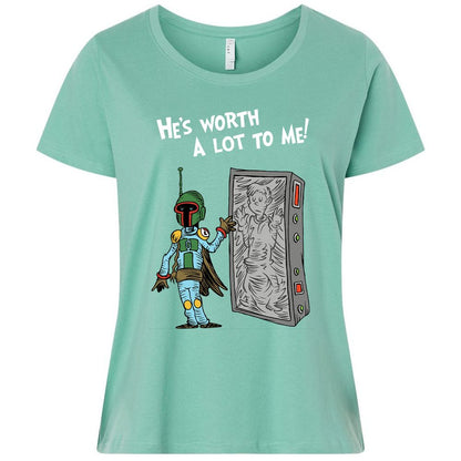 Ladies Curvy Jersey - C4XWEPAL - Saltwater - 7