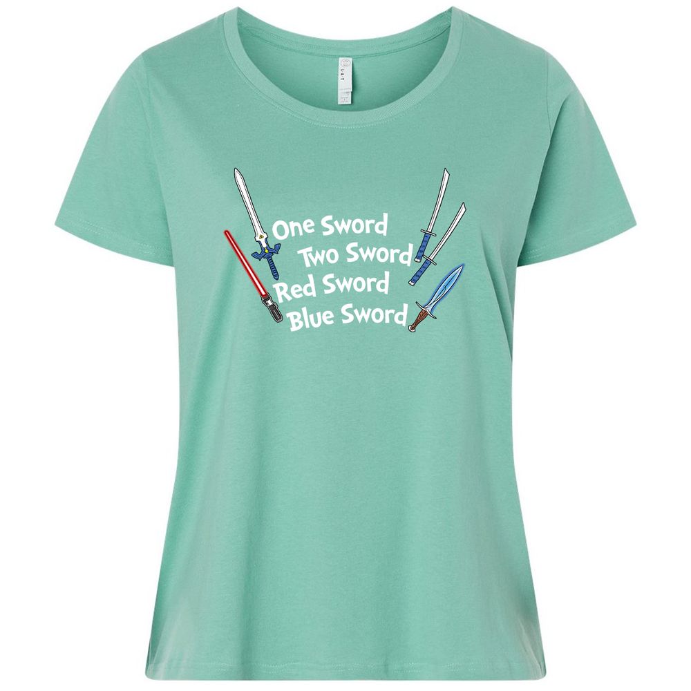 Ladies Curvy Jersey - MTEQSGL7 - Saltwater - 7