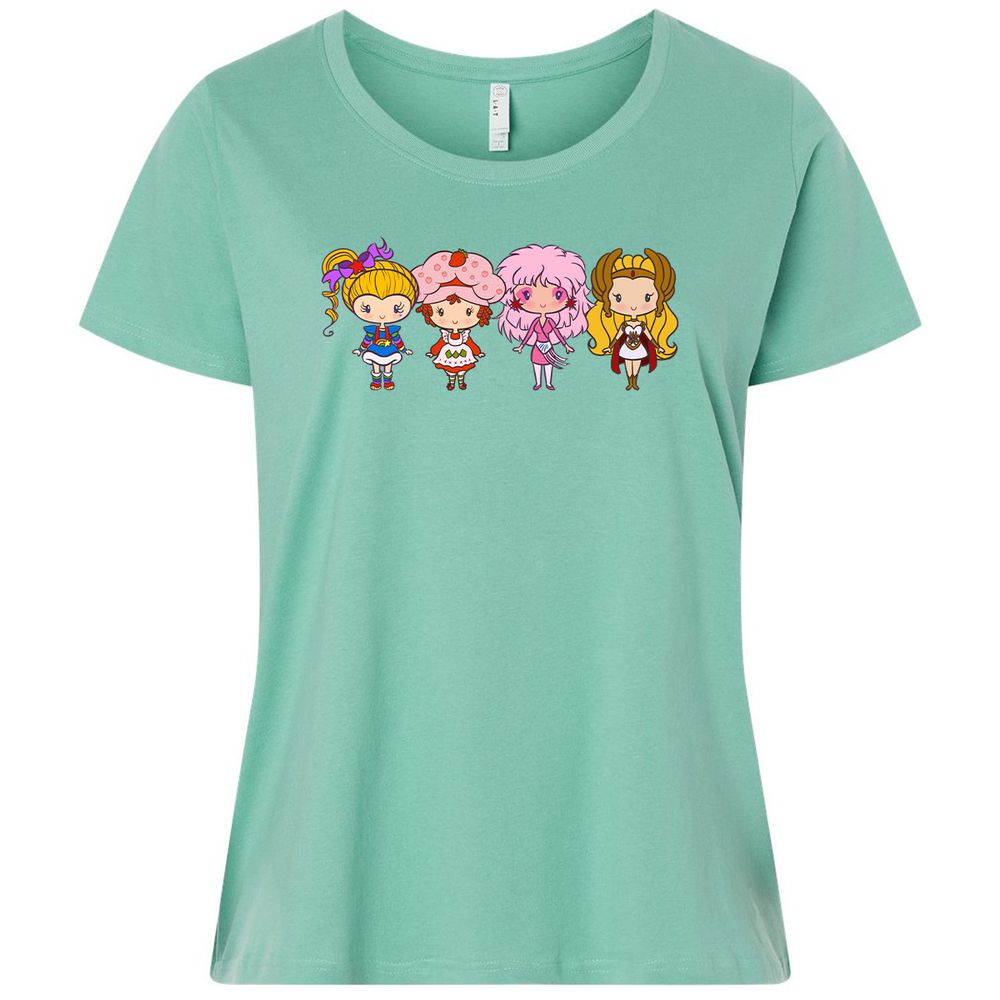 Ladies Curvy Jersey - E6QAALBE - Saltwater - 7