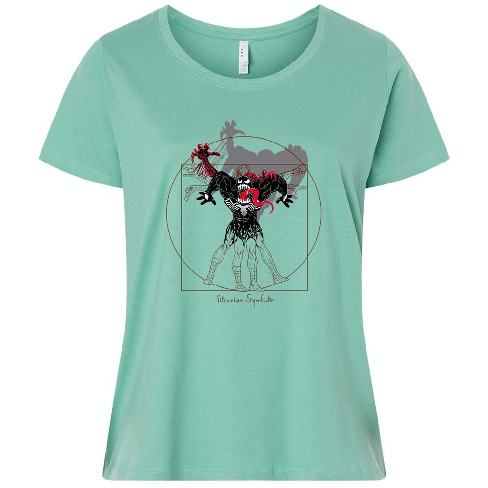 Ladies Curvy Jersey - TQDX9V6J - Saltwater - 7