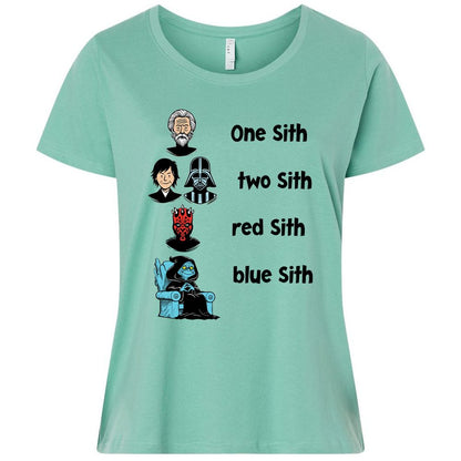 Ladies Curvy Jersey - HQQ1UHM5 - Saltwater - 7