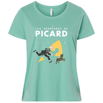 Ladies Curvy Jersey - RYUN5RW5 - Saltwater - 7