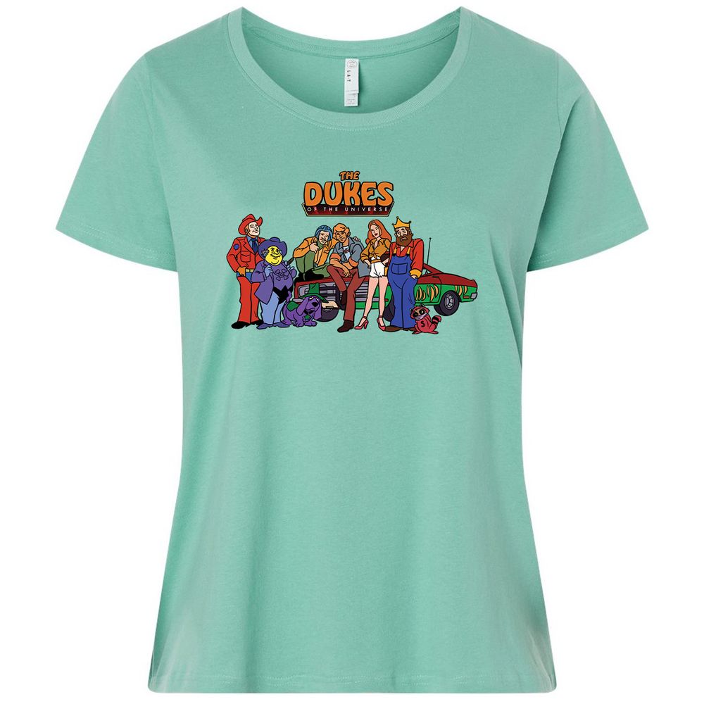 Ladies Curvy Jersey - 8MLQZZ2T - Saltwater - 7