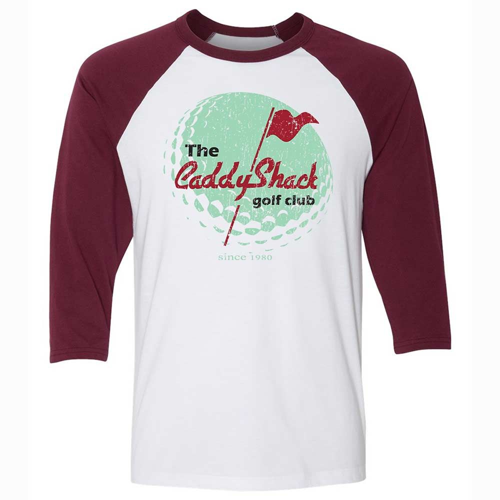 Unisex 3/4 Baseball Tee - 3UGWCBJ6 - White/Maroon - 7
